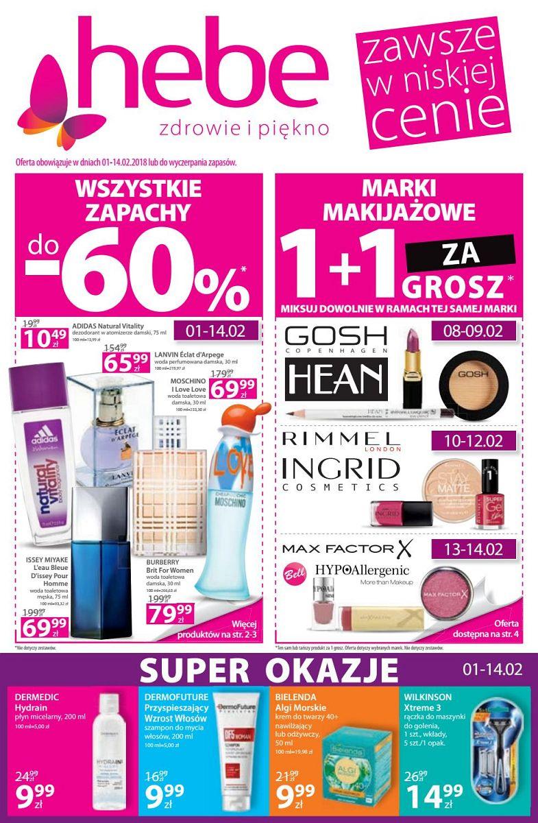 Gazetka promocyjna Hebe str. 1