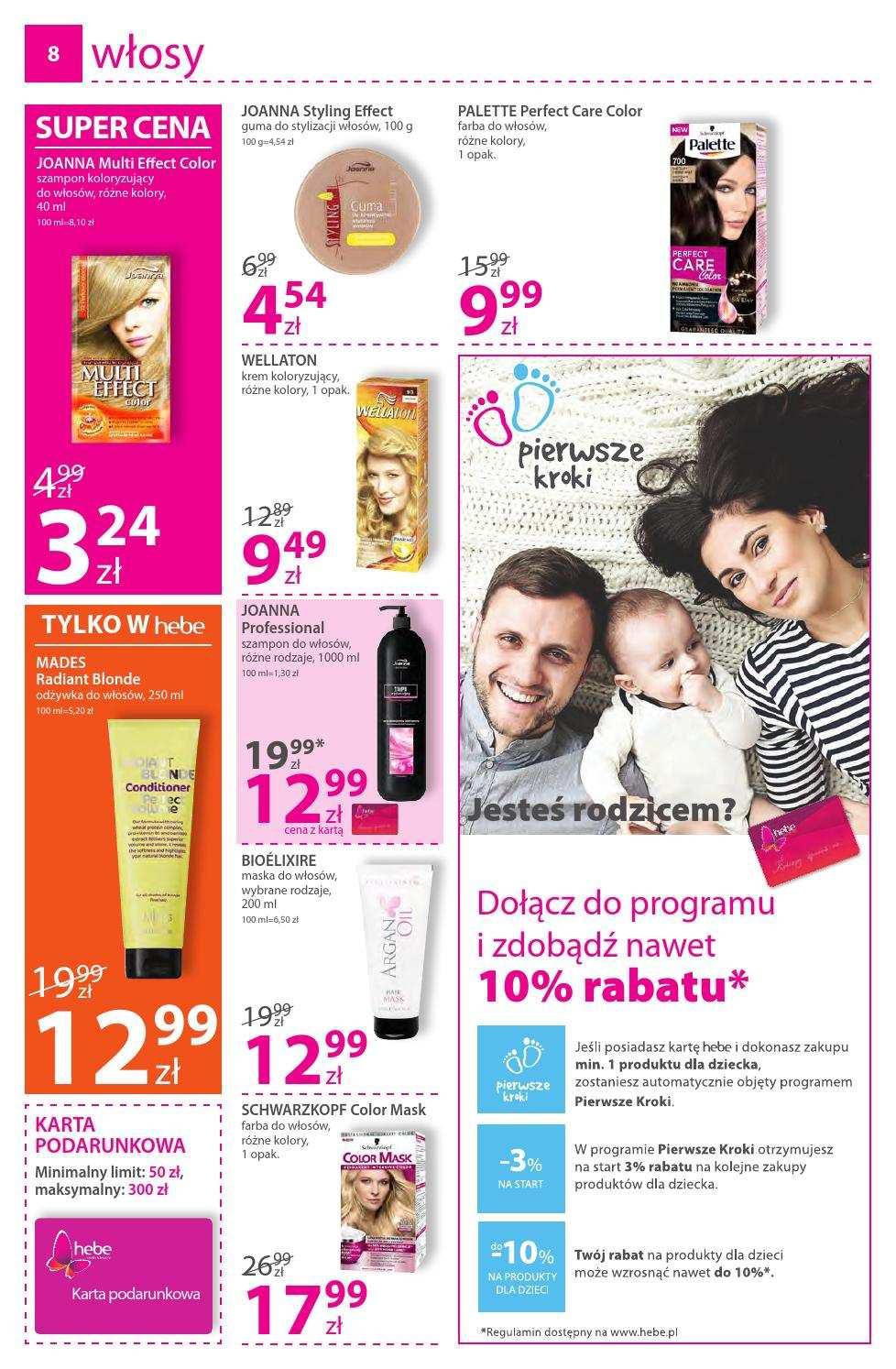 Gazetka promocyjna Hebe str. 8