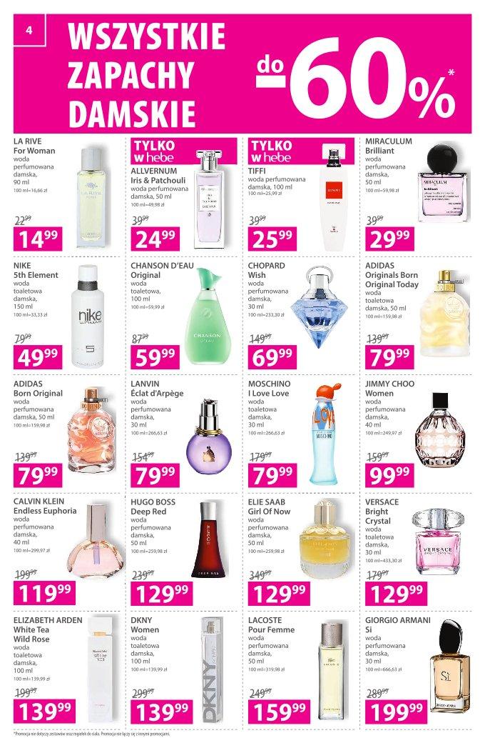 Gazetka promocyjna Hebe str. 4