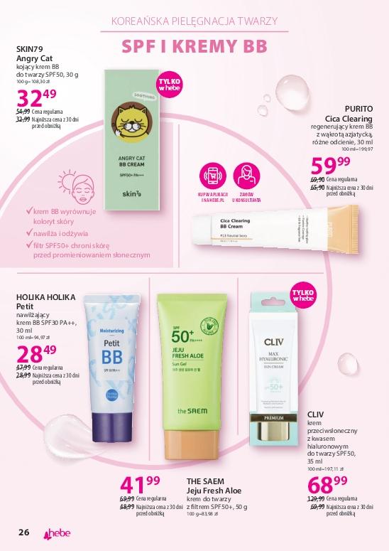 Gazetka promocyjna Hebe str. 26