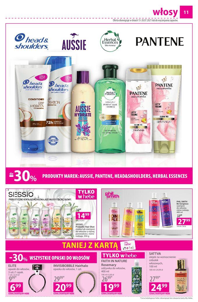Gazetka promocyjna Hebe str. 11