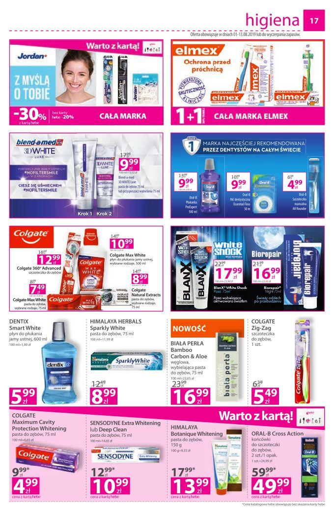 Gazetka promocyjna Hebe str. 17