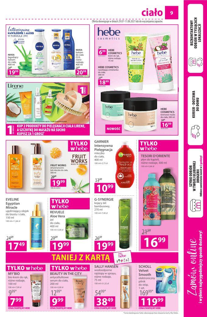 Gazetka promocyjna Hebe str. 9