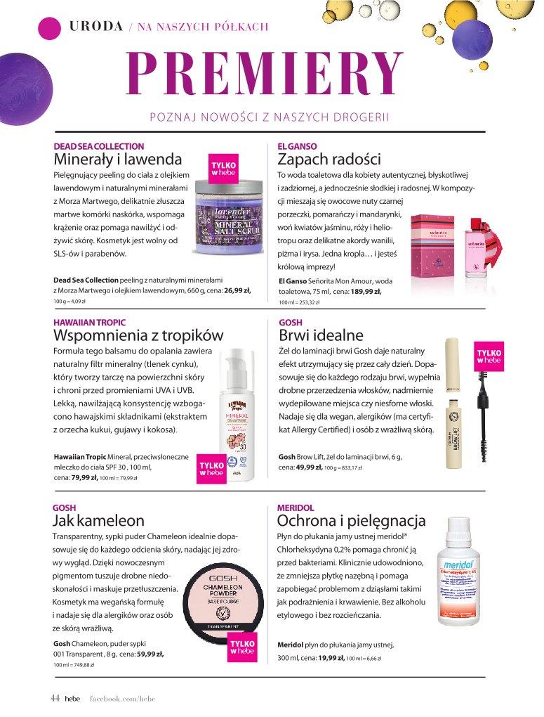 Gazetka promocyjna Hebe str. 44