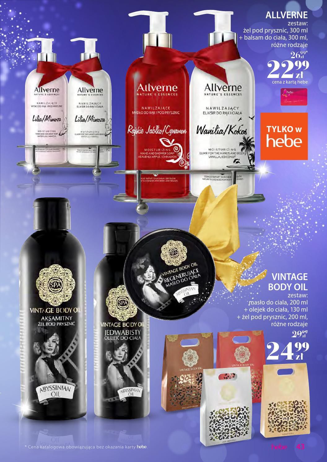 Gazetka promocyjna Hebe str. 43