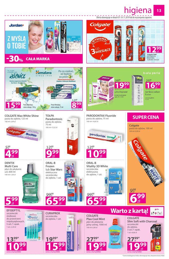 Gazetka promocyjna Hebe str. 13