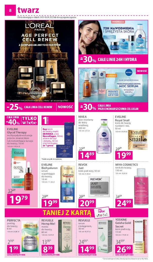 Gazetka promocyjna Hebe str. 8