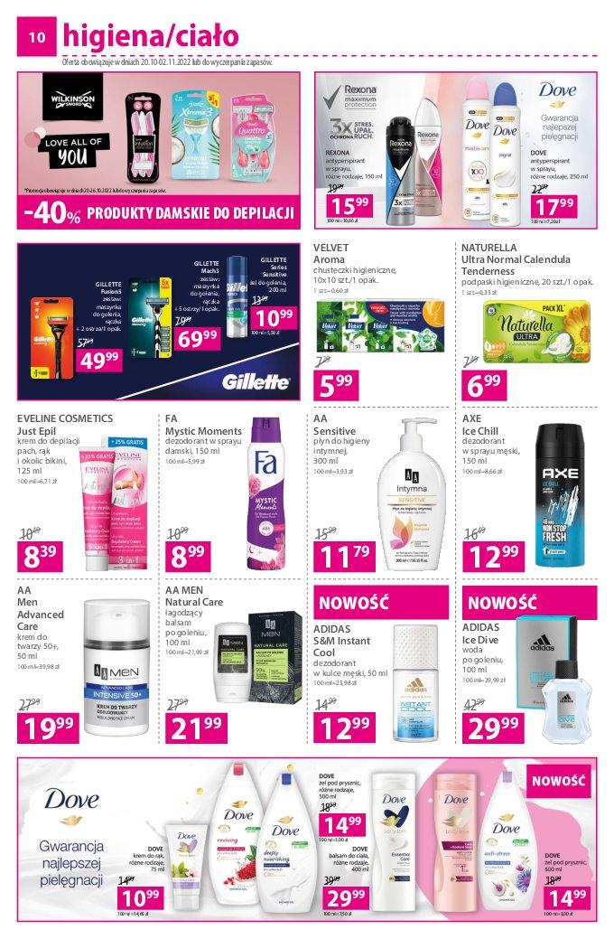 Gazetka promocyjna Hebe str. 10