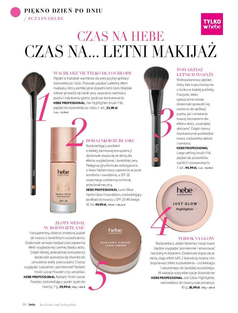 Gazetka promocyjna Hebe str. 16