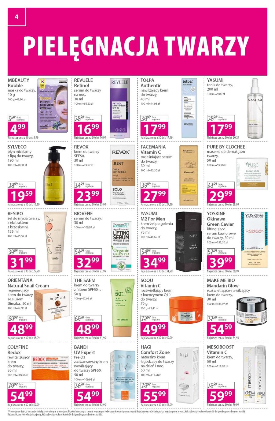 Gazetka promocyjna Hebe str. 4
