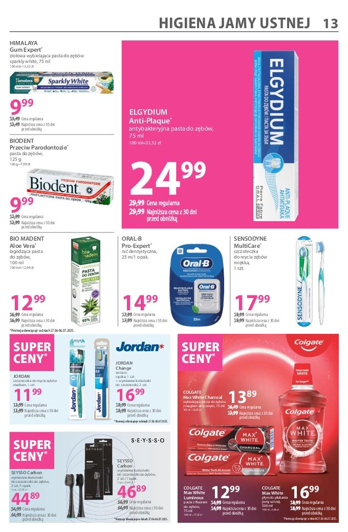 Gazetka promocyjna Hebe str. 13