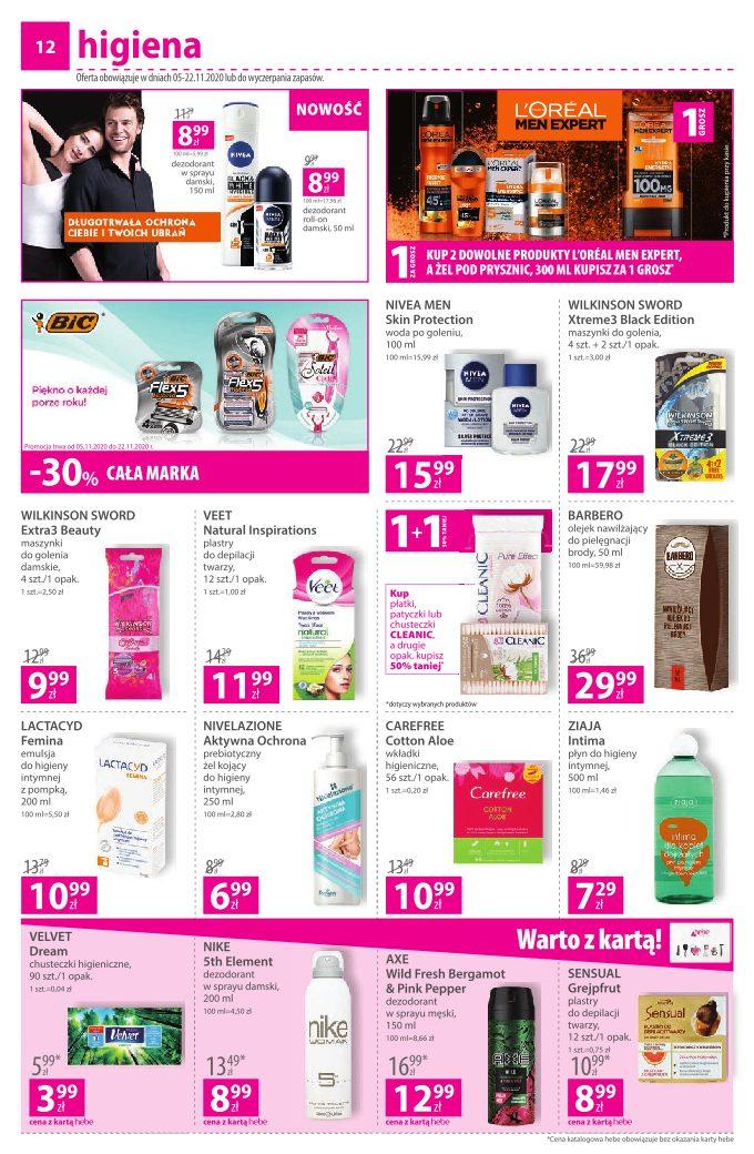 Gazetka promocyjna Hebe str. 12