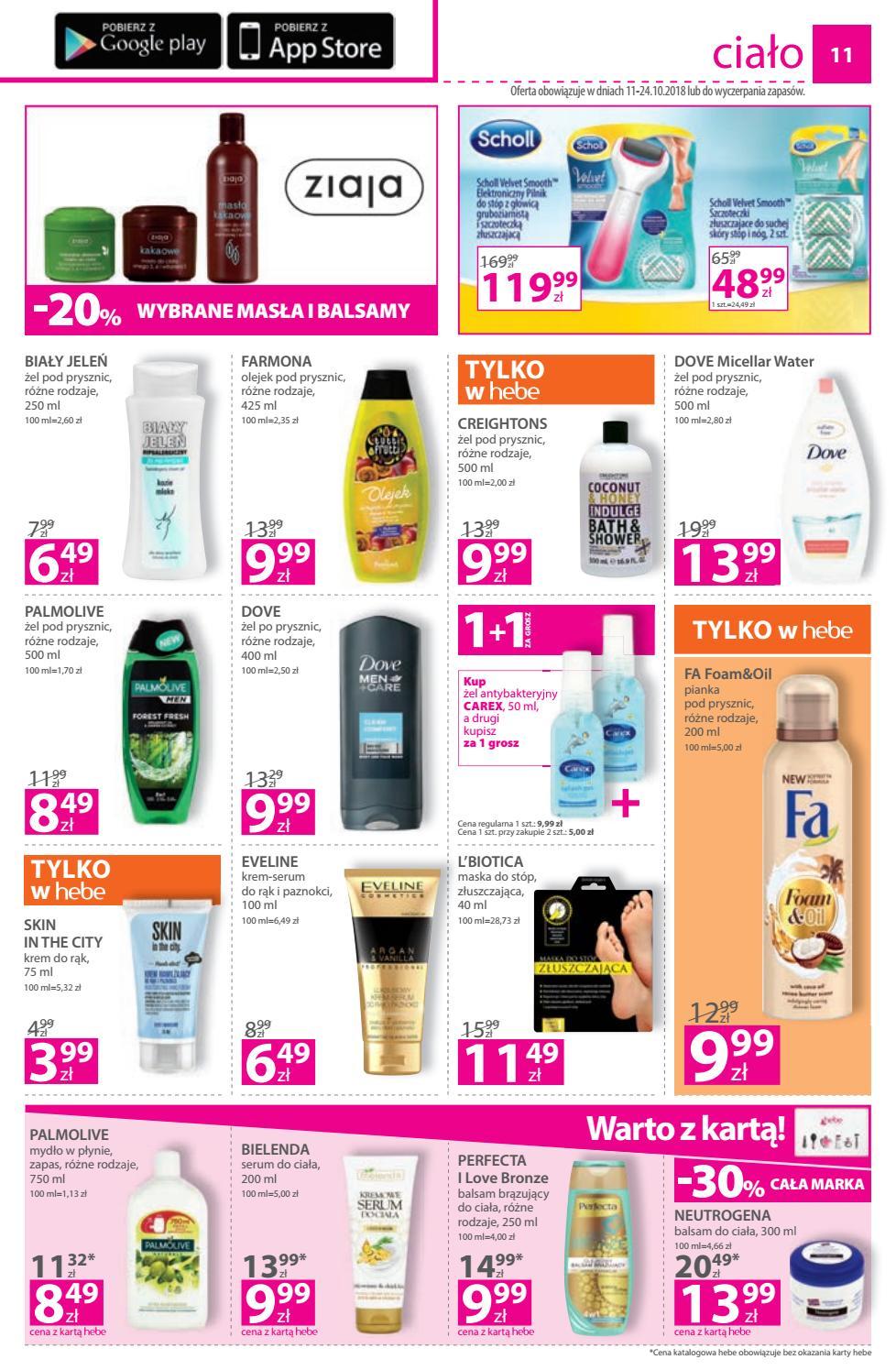 Gazetka promocyjna Hebe str. 11