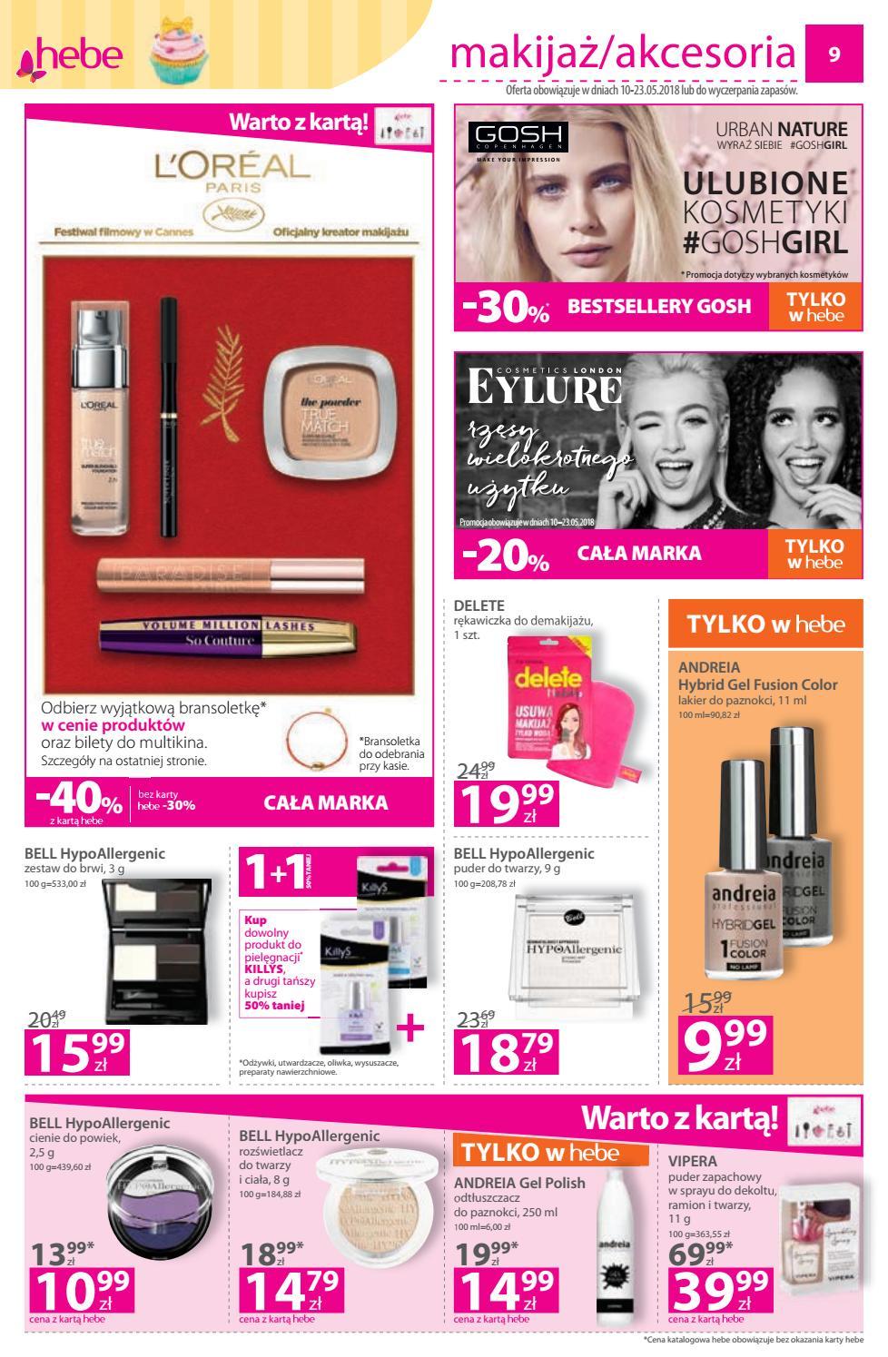 Gazetka promocyjna Hebe str. 9