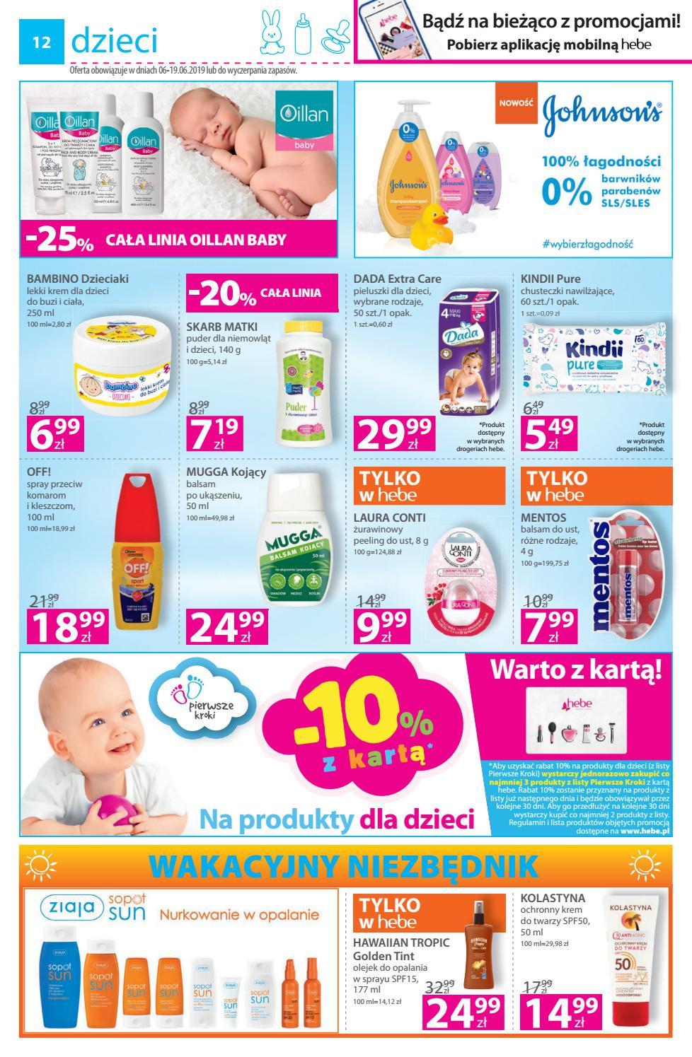 Gazetka promocyjna Hebe str. 12