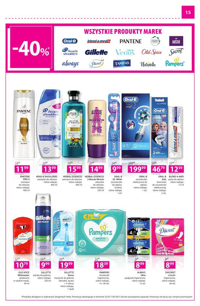 Gazetka promocyjna Hebe str. 15