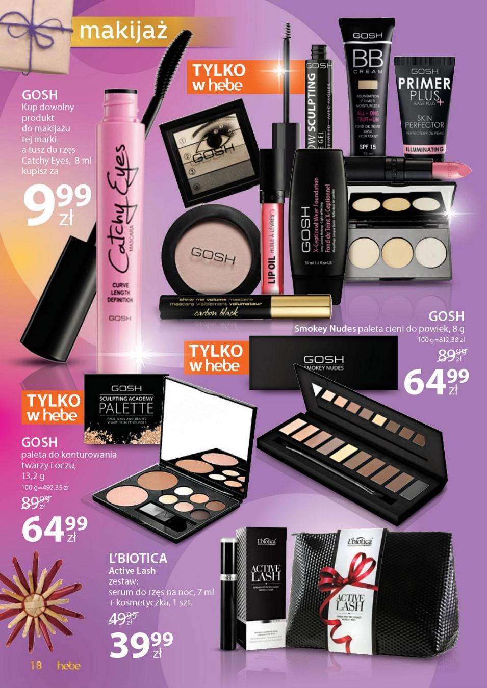 Gazetka promocyjna Hebe str. 18