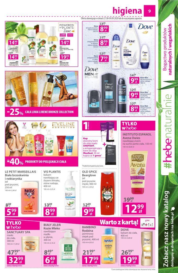 Gazetka promocyjna Hebe str. 9