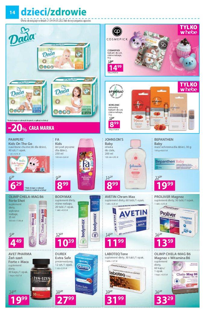 Gazetka promocyjna Hebe str. 14