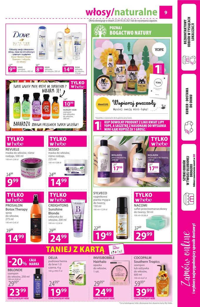 Gazetka promocyjna Hebe str. 9
