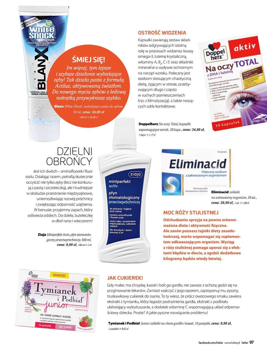 Gazetka promocyjna Hebe str. 97