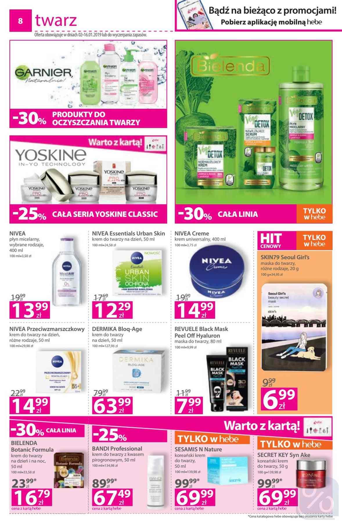 Gazetka promocyjna Hebe str. 8