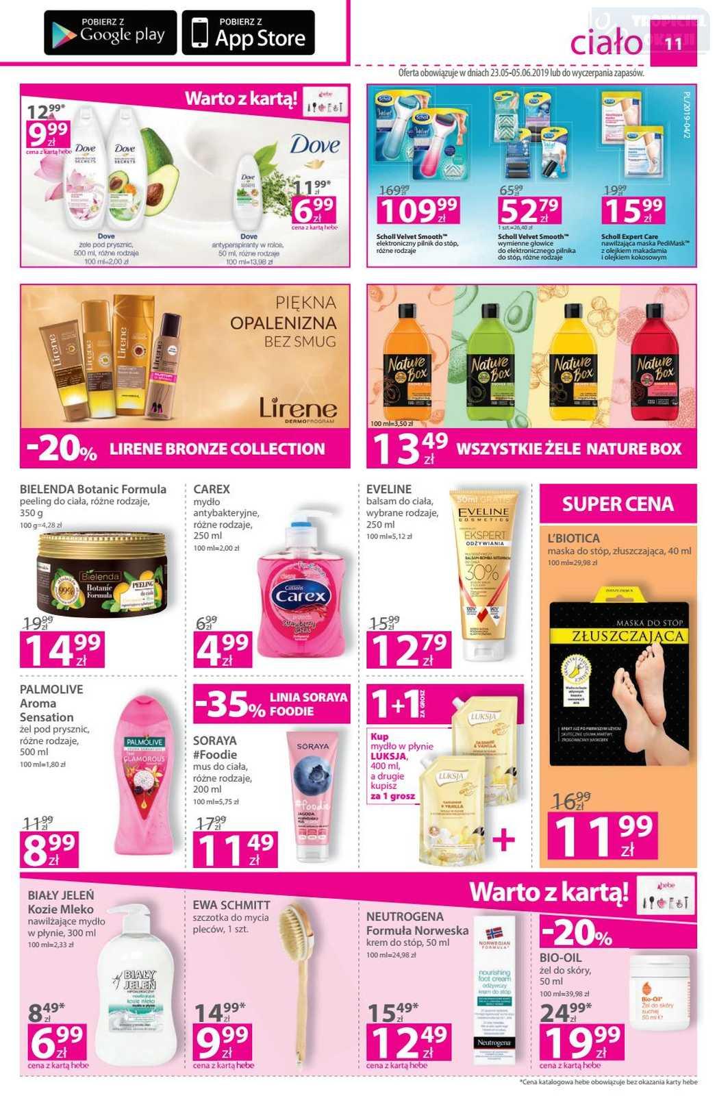 Gazetka promocyjna Hebe str. 11