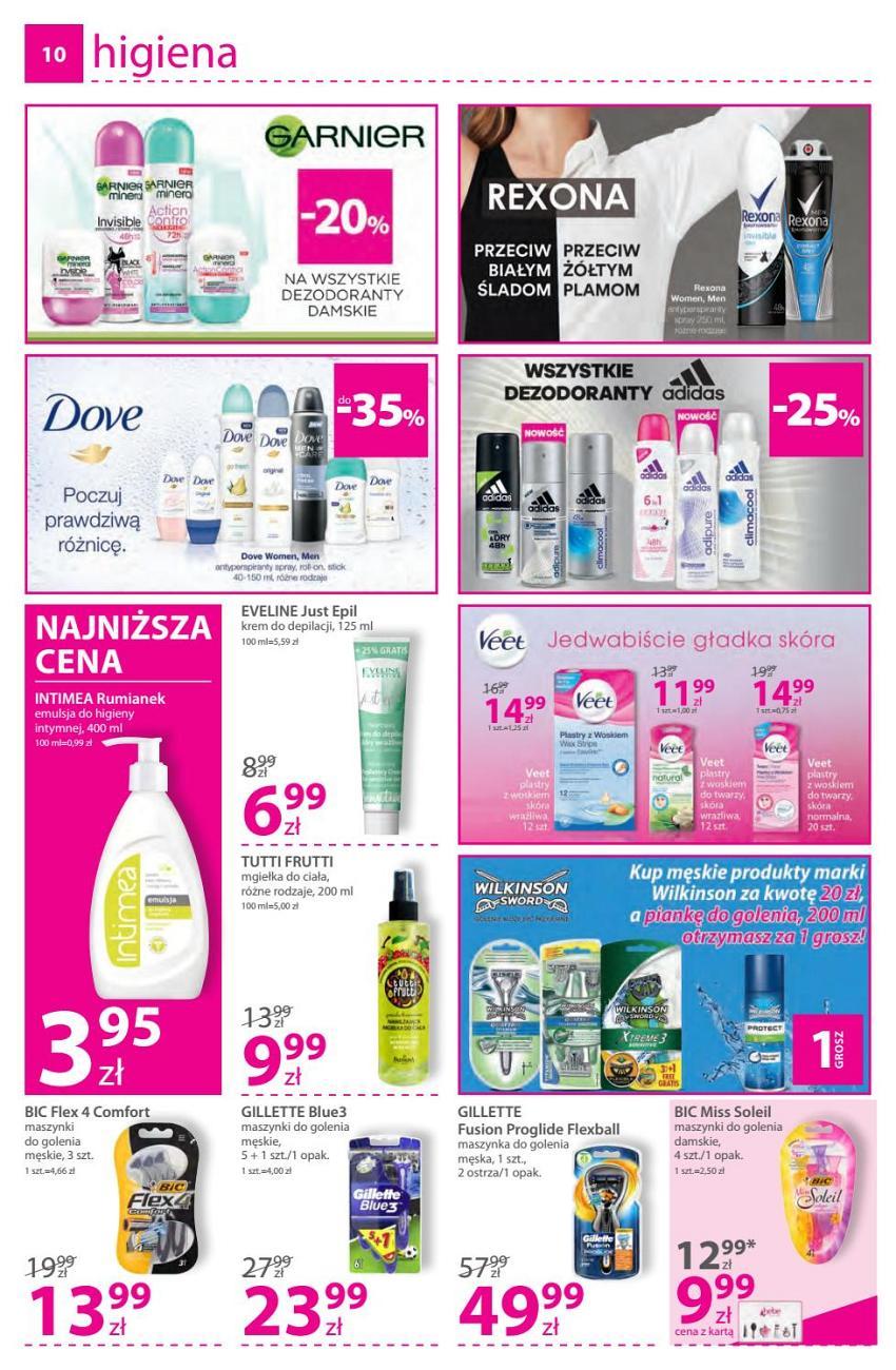 Gazetka promocyjna Hebe str. 10