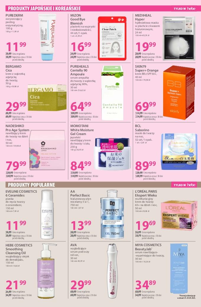 Gazetka promocyjna Hebe str. 7