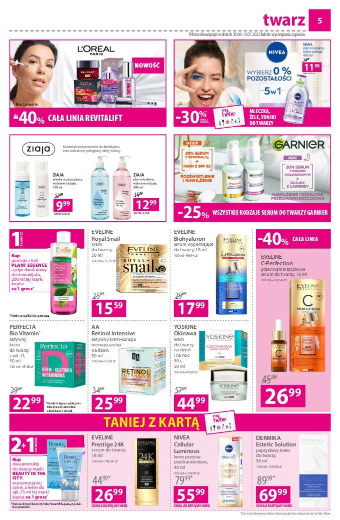 Gazetka promocyjna Hebe str. 5