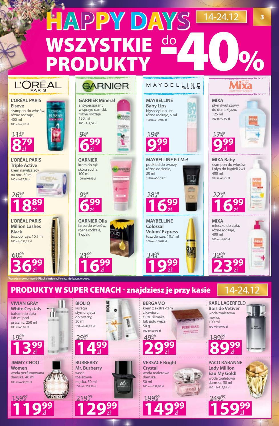 Gazetka promocyjna Hebe str. 3