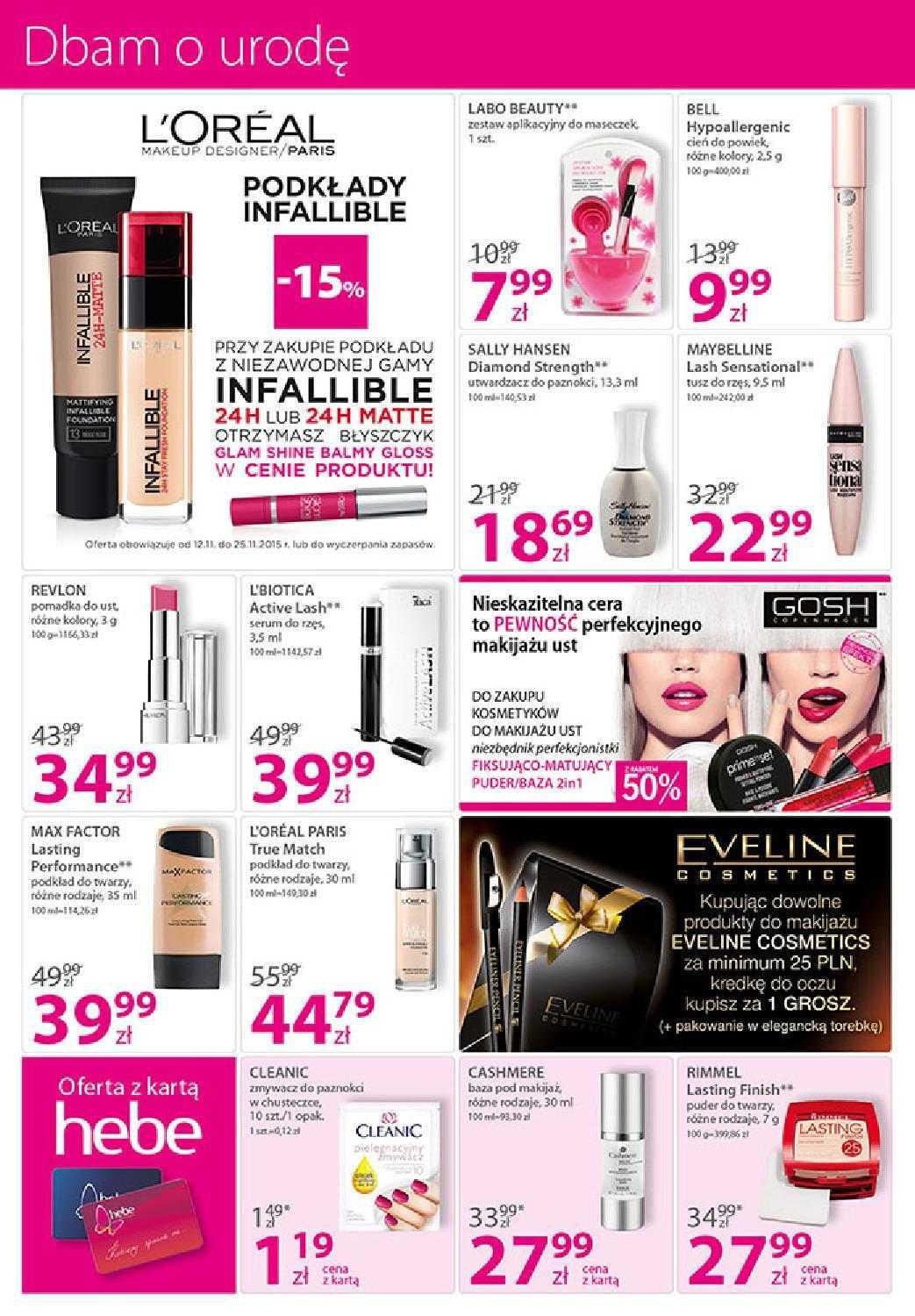 Gazetka promocyjna Hebe str. 4