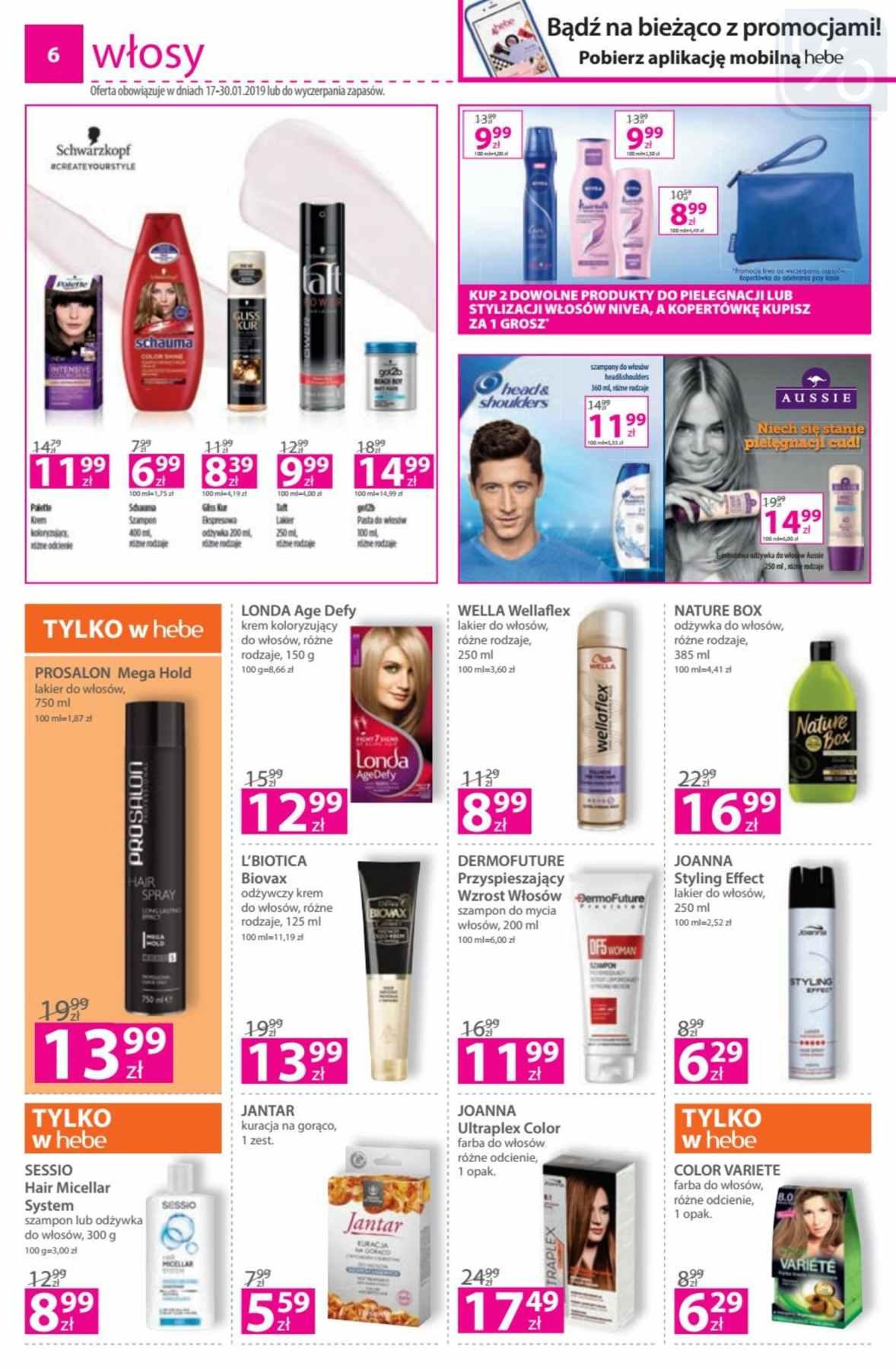 Gazetka promocyjna Hebe str. 6
