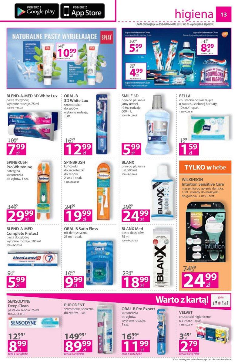 Gazetka promocyjna Hebe str. 13
