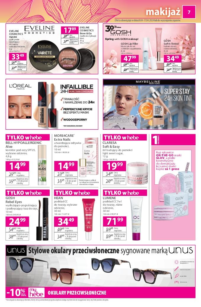 Gazetka promocyjna Hebe str. 7