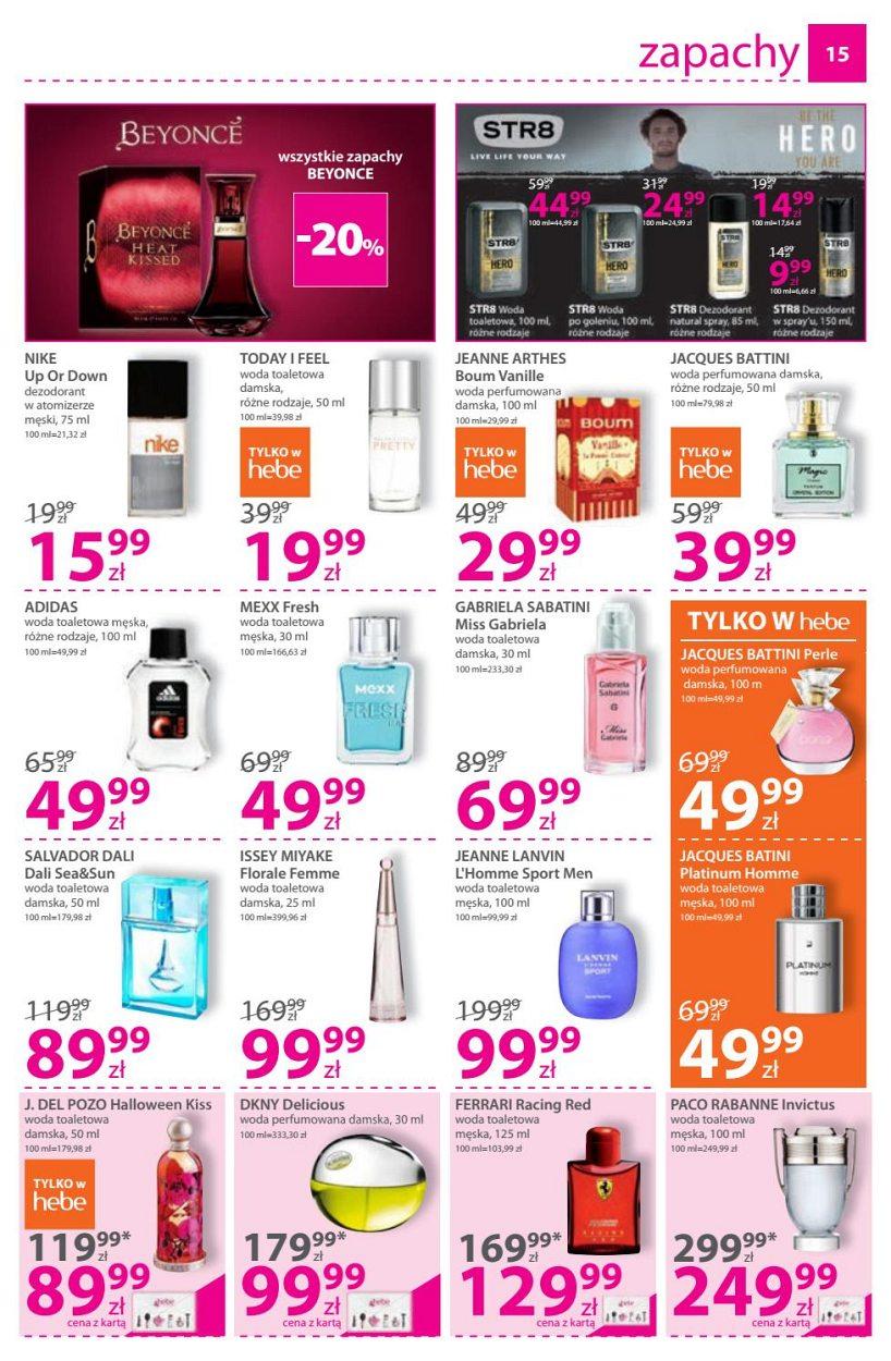 Gazetka promocyjna Hebe str. 15