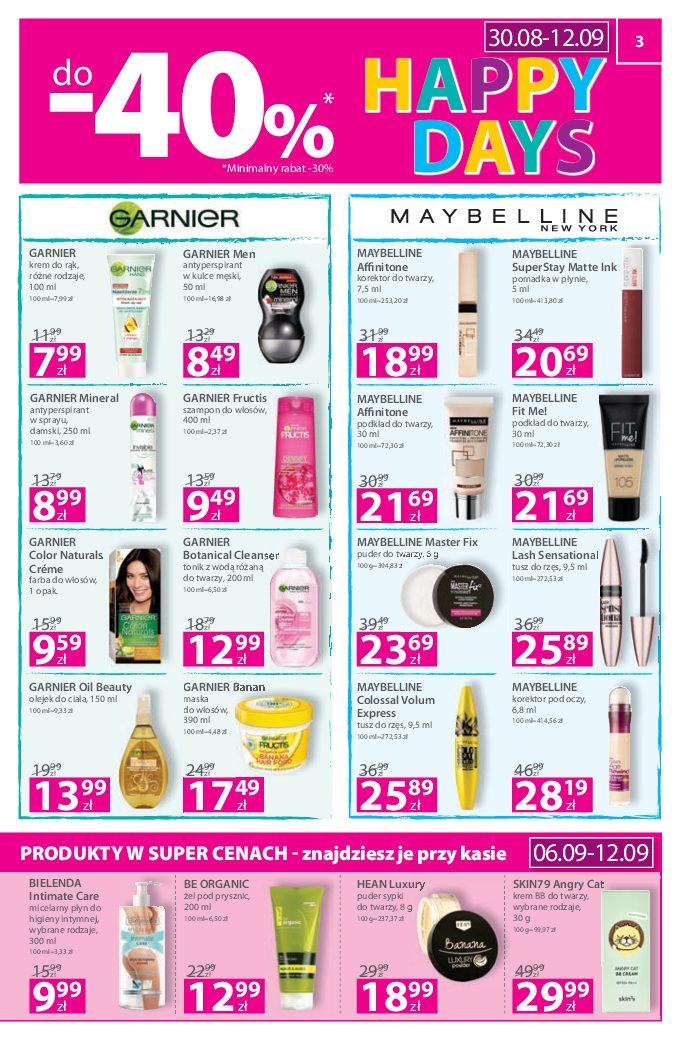 Gazetka promocyjna Hebe str. 3