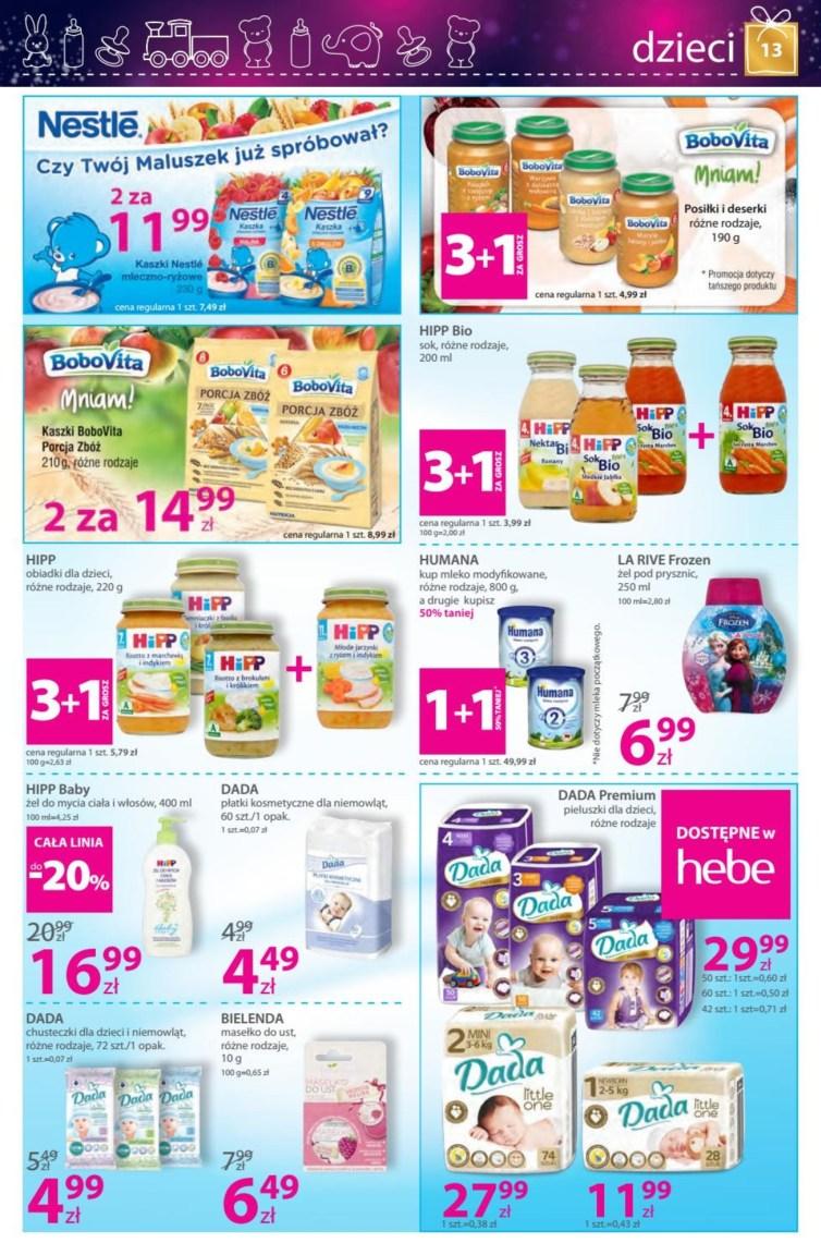 Gazetka promocyjna Hebe str. 13