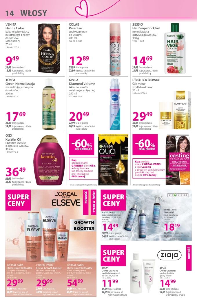 Gazetka promocyjna Hebe str. 14