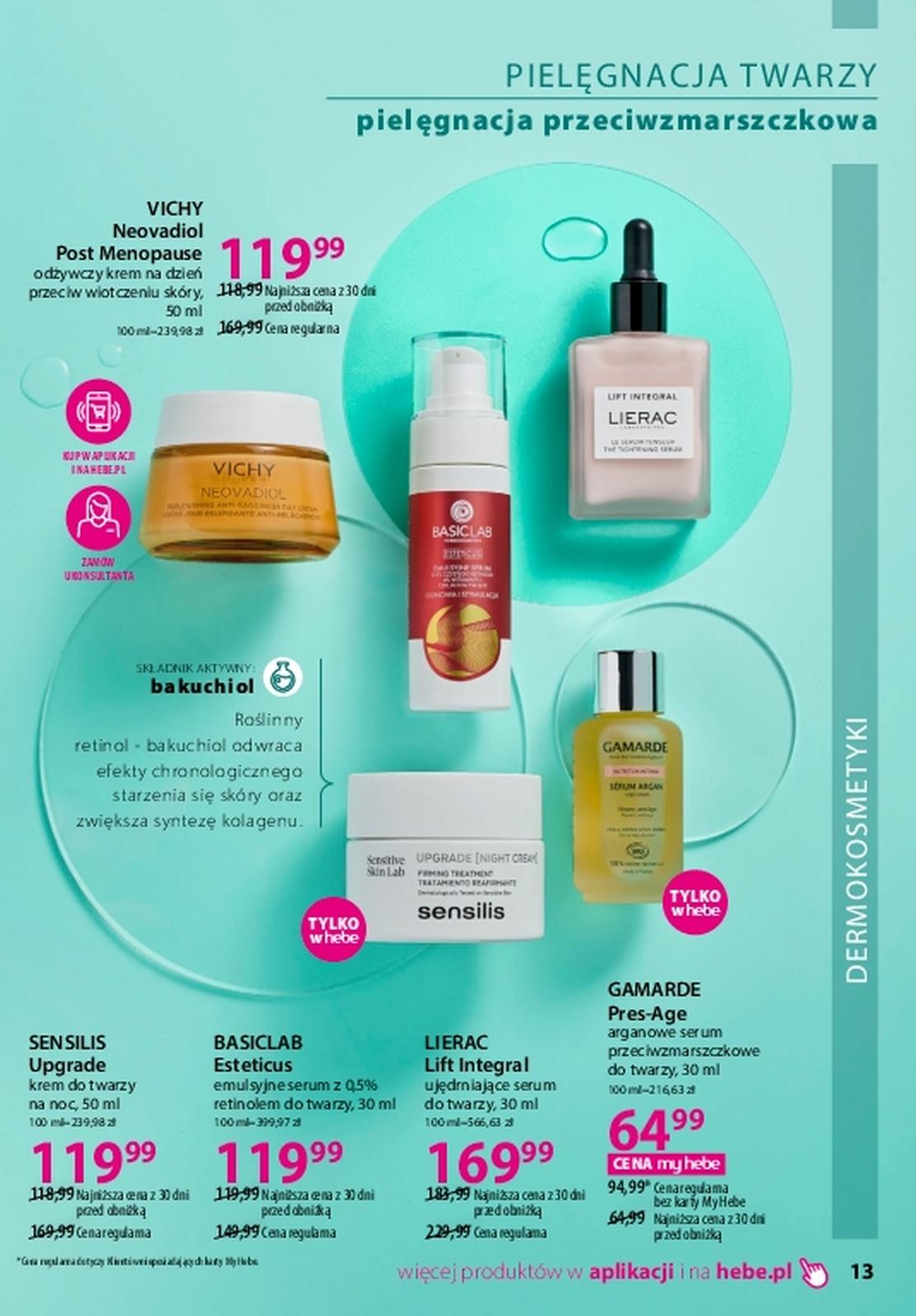 Gazetka promocyjna Hebe str. 13