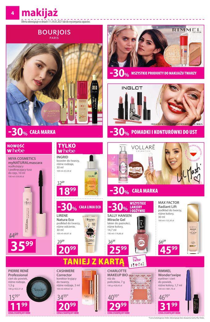 Gazetka promocyjna Hebe str. 4