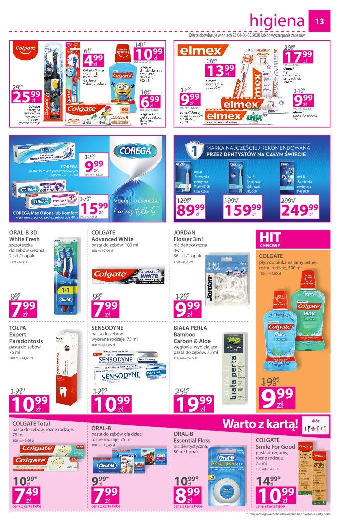Gazetka promocyjna Hebe str. 13