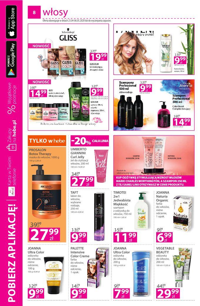 Gazetka promocyjna Hebe str. 8