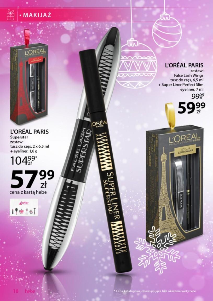 Gazetka promocyjna Hebe str. 18