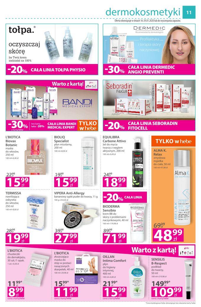 Gazetka promocyjna Hebe str. 11