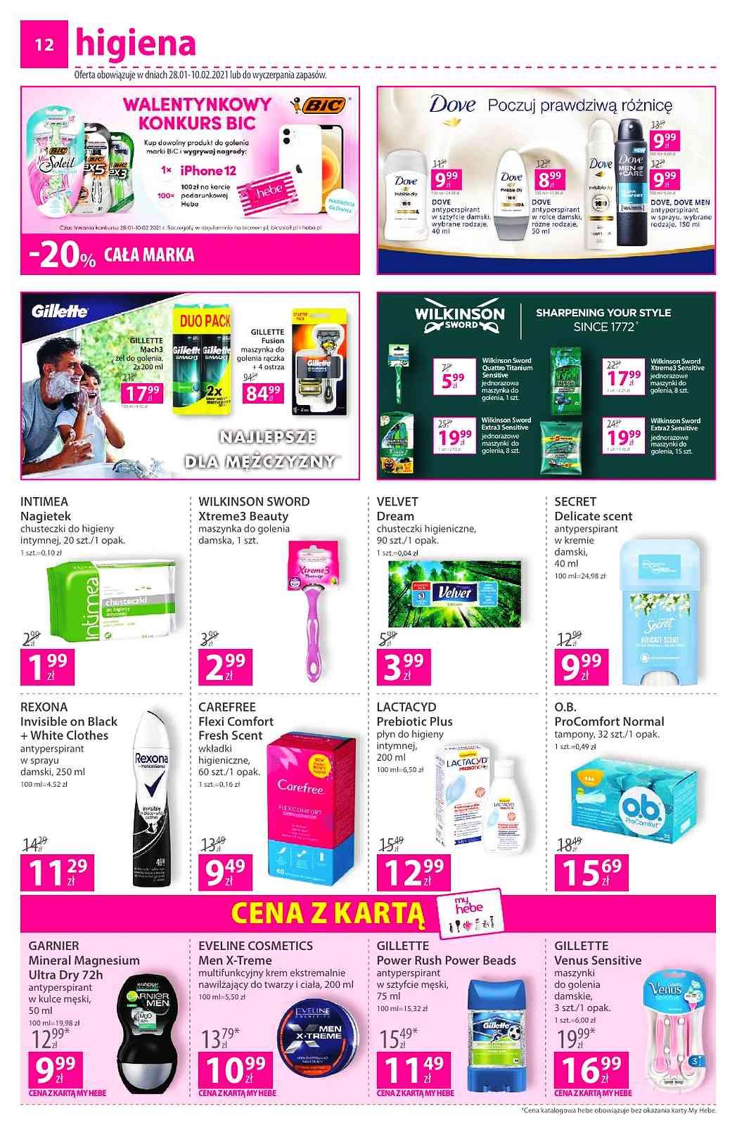 Gazetka promocyjna Hebe str. 12