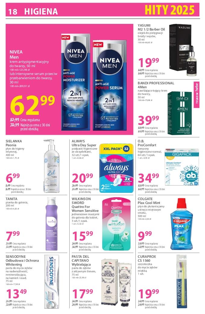 Gazetka promocyjna Hebe str. 18