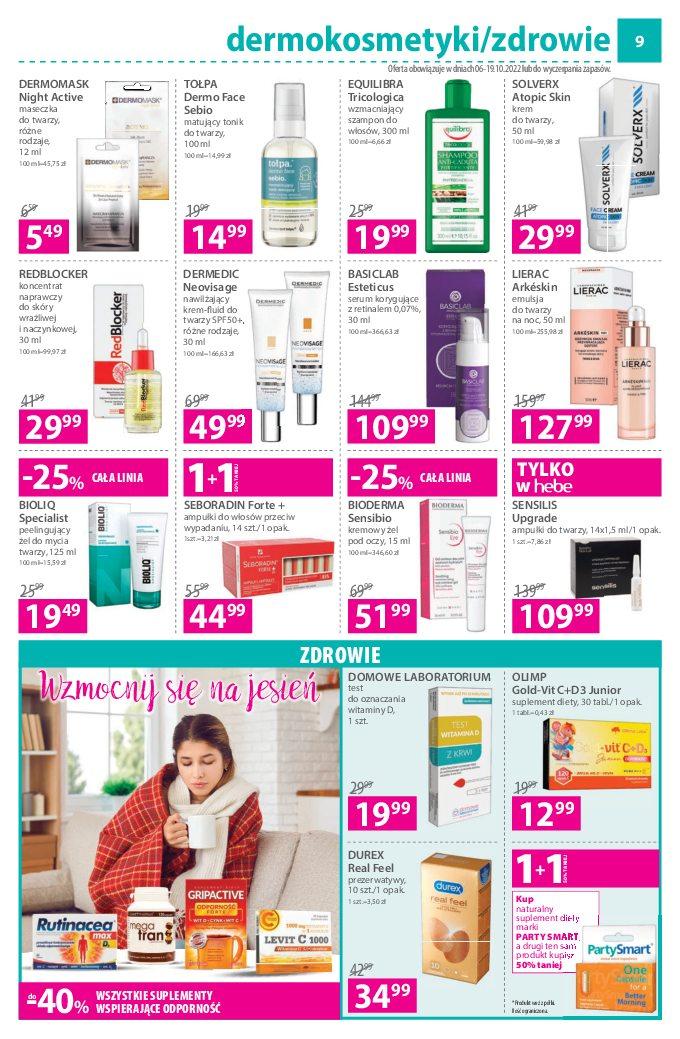 Gazetka promocyjna Hebe str. 9