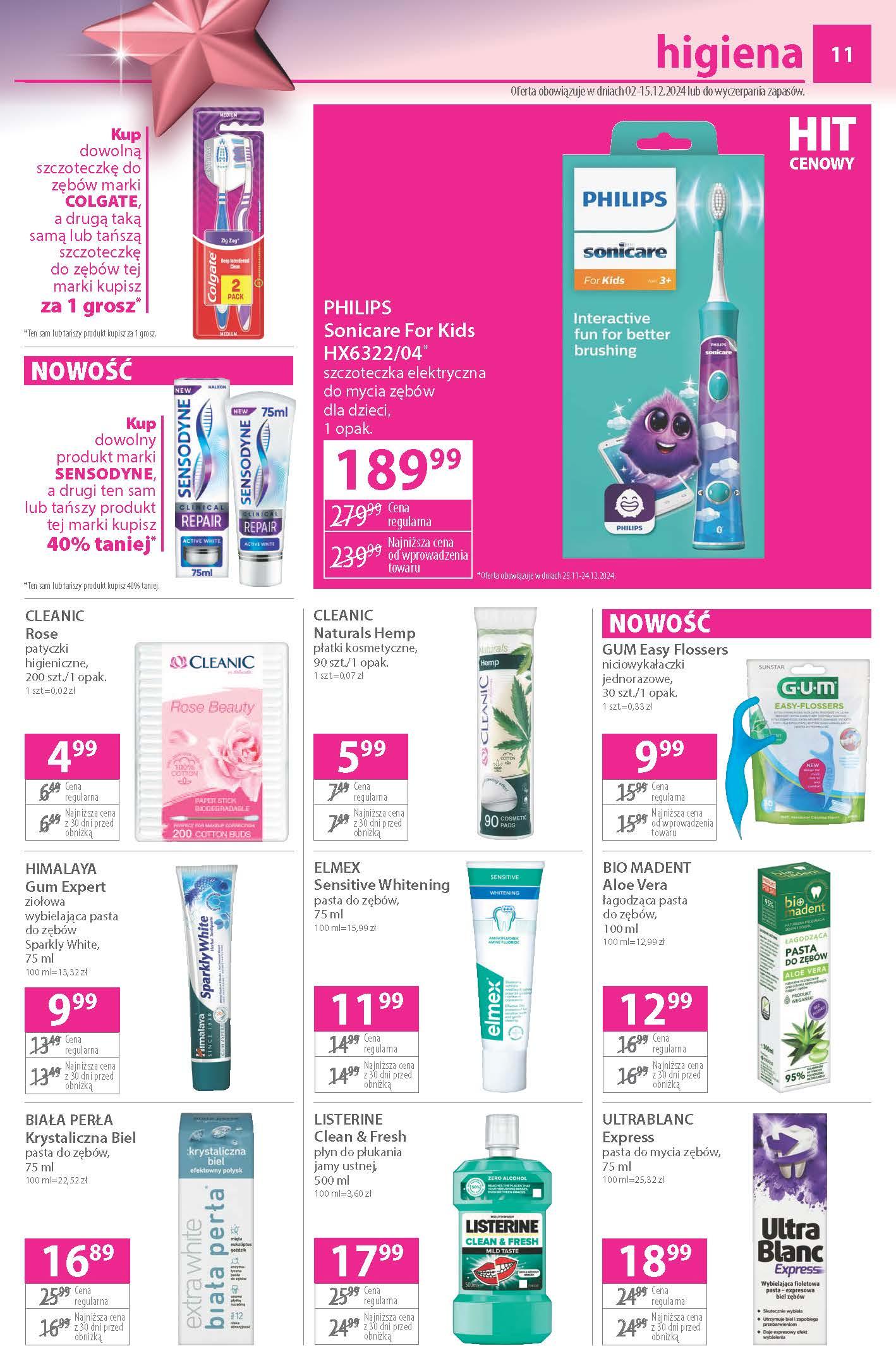 Gazetka promocyjna Hebe str. 11