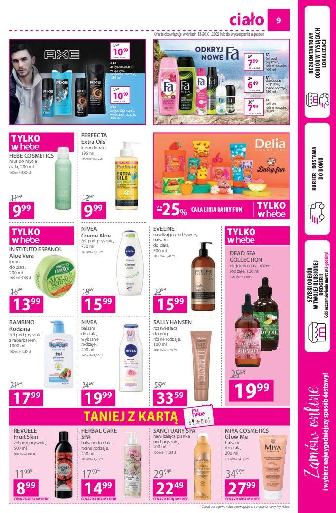 Gazetka promocyjna Hebe str. 9